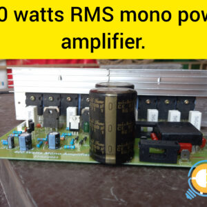 400 watts RMS mono amplifier