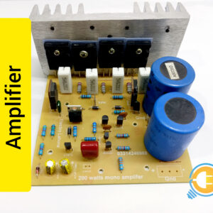200 watts RMS amplifier board complete