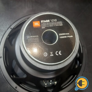 JBL Stage 1210 Subwoofer 12" (300mm) woofer with 250 RMS and 1000W peak power handling. - Image 7