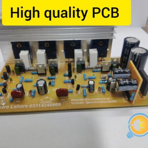 200 watts stereo RMS amplifier NPN and PNP complete board - Image 5